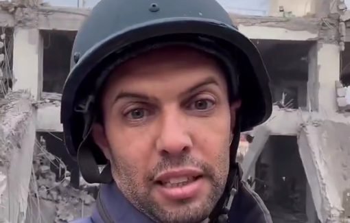 Thumbnail preview image for the video titled: Israel utterly destroyed Al-Qassam mosque and its surroundings