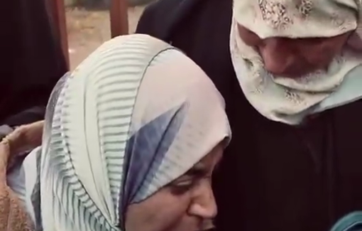 Thumbnail preview image for the video titled: Tears and sadness of mothers of Gaza