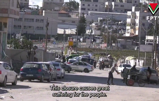Thumbnail preview image for the video titled: Israeli forces besieged Sa'ir village near Hebron
