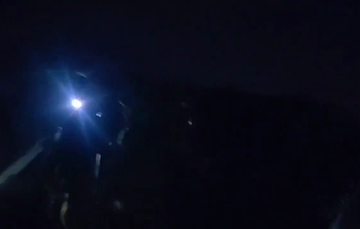 Thumbnail preview image for the video titled: Armed Israeli settler carried out a night raid on Umm Darit community near Shi'b al Botum