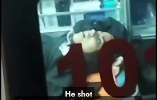 Thumbnail preview image for the video titled: Journalist Shaza Al-Sabbagh deliberately shot in the head by a Palestinian Authority soldier