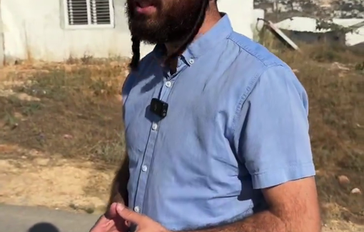 Thumbnail preview image for the video titled: After Israel legalized the Evyatar outpost on Beita village land, MK Zvi Sukkot boasted about helping establish it