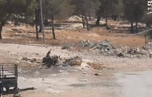 Thumbnail preview image for the video titled: An Israeli settler shot a Palestinian point blank in the village A-Tuwani