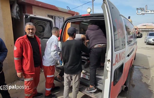Thumbnail preview image for the video titled: Father and son killed by Israeli strike on Abu Khreis school
