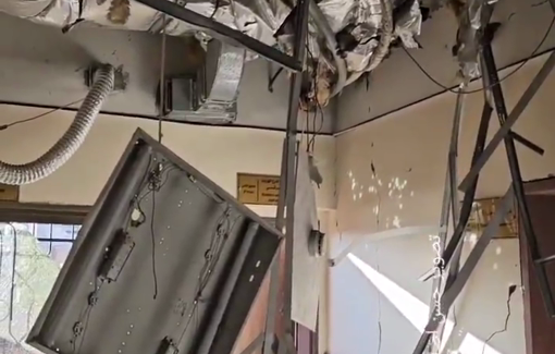 Thumbnail preview image for the video titled: Extent of destruction at Nasser hospital following night Israeli airstrike