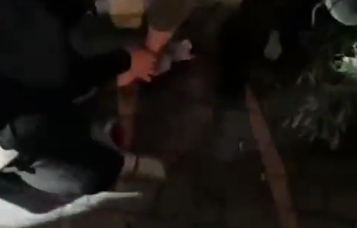 Thumbnail preview image for the video titled: Israeli forces raided Dura and injured a man in his leg