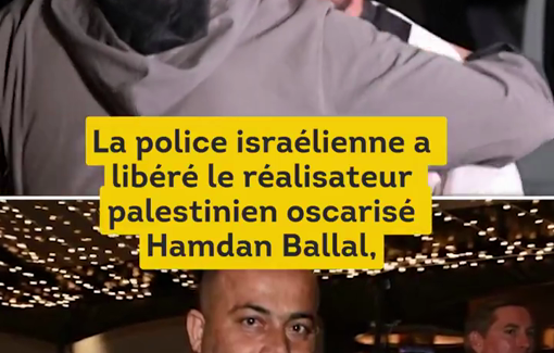 Thumbnail preview image for the video titled: Hamdan Ballal released after bieing abducted by Israeli forces in his village