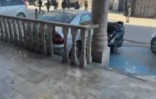 Thumbnail preview image for the video titled: Israeli forces storm Shuafat refugee camp in occupied Jerusalem