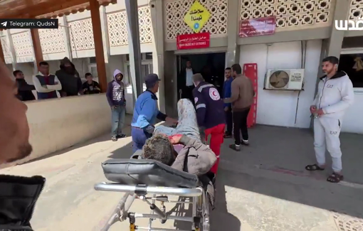 Thumbnail preview image for the video titled: Child killed and man injured in Israeli drone strike on a garage