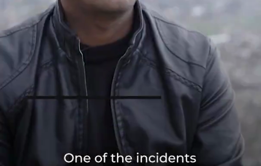 Thumbnail preview image for the video titled: Hossam Shabat worked with a target on his back