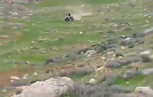 Thumbnail preview image for the video titled: Not an innocent Israeli Shepherd, but a violent settler abused of Palestinian livestock