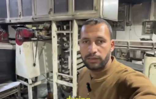 Thumbnail preview image for the video titled: 18 bakeries run by the WFP shut down amid complete Israeli blockade