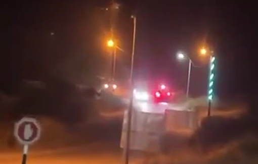 Thumbnail preview image for the video titled: Israeli Settlers block ambulances and fire trucks from reaching Bardal after setting fire to lands and propteries