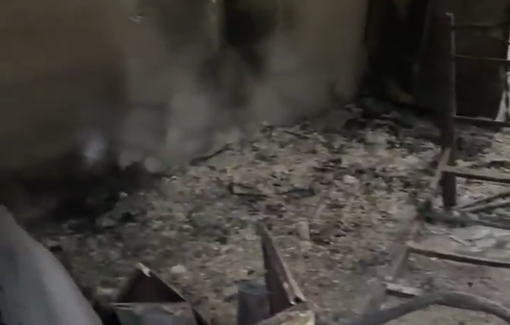 Thumbnail preview image for the video titled: Human rights activist Andrey reports on Israeli settler mobs’ attack on Bardala village