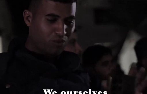 Thumbnail preview image for the video titled: The late Hossam Shabat's message of hope on the eve of the short-lived ceasefire