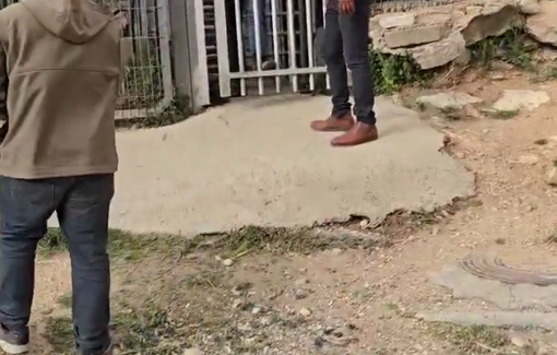 Thumbnail preview image for the video titled: Umm al-Kheir resident detained after settler invasion, released after paying 1,500 shekel ransom