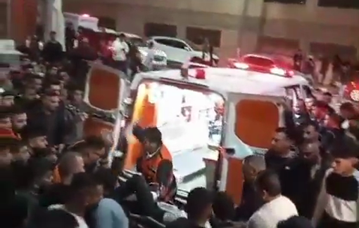 Thumbnail preview image for the video titled: The Palestinian Alaa Shawkat Khudair was shot in the chest by Israeli soldiers in Beita