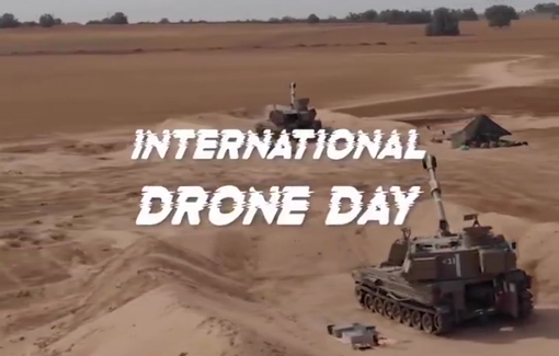 Thumbnail preview image for the video titled: IDF publishes this propaganda about drone the day after Israel bombed a humanitarian ship in international waters