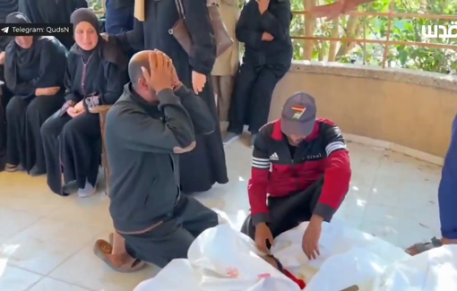 Thumbnail preview image for the video titled: Family mourns farmers killed by Israeli drones