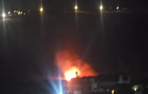 Thumbnail preview image for the video titled: Armed Israeli settler mobs attack Al-Mughayyir town in the occupied West Bank