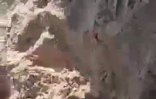 Thumbnail preview image for the video titled: Three Palestinians dead, dozens hurt near GHF aid point after Israeli shooting in Rafah