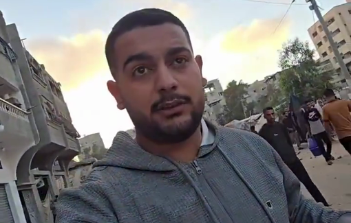 Thumbnail preview image for the video titled: Journalist and humanitarian worker among 4 killed by Israeli strike on a car