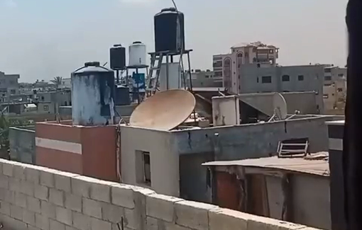 Thumbnail preview image for the video titled: Part of Israeli bombing campaign of homes in Jabalia al-Balad on May 30, 2025