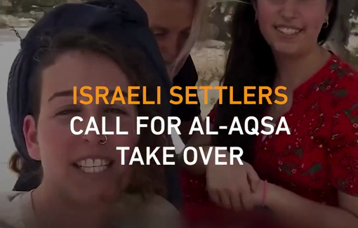 Thumbnail preview image for the video titled: There will be world peace once Jews build the temple on top of Al-Aqsa mosque