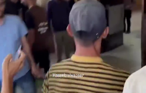 Thumbnail preview image for the video titled: Little girl injured in Israeli strike of the Al-Satri family apartment