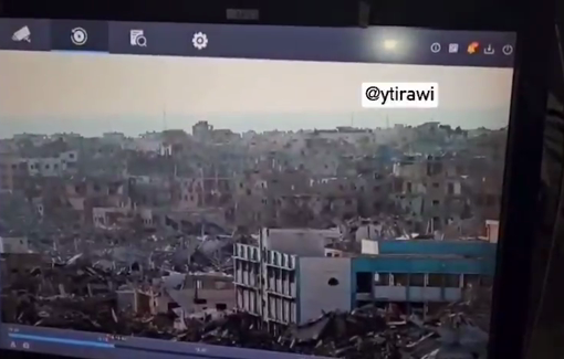 Thumbnail preview image for the video titled: Non-stop Israeli annihilation of northern Gaza