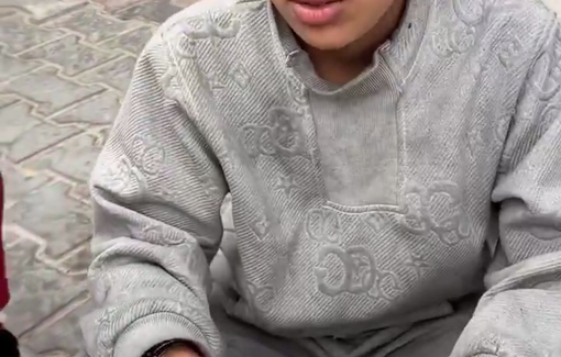 Thumbnail preview image for the video titled: Instead of celebrating Eid, children are out to collect plastic to make fire