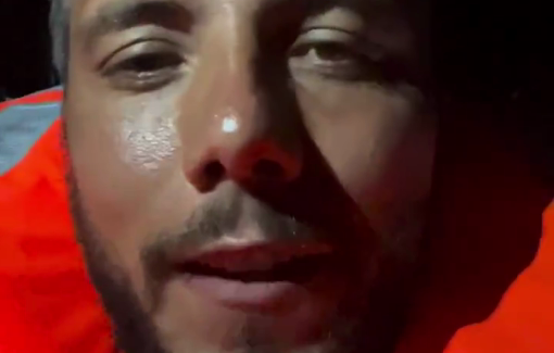 Thumbnail preview image for the video titled: Thiago Avila : The Madleen is surrounded by Israeli boats