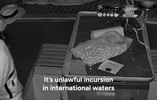 Thumbnail preview image for the video titled: Franceska Alabanese tells what happened on the Madleen during the Israeli assault