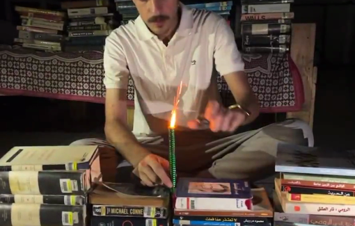 Thumbnail preview image for the video titled: I celebrate my birthday with my books: I have never found and will never find a companion more loyal and sincere than them