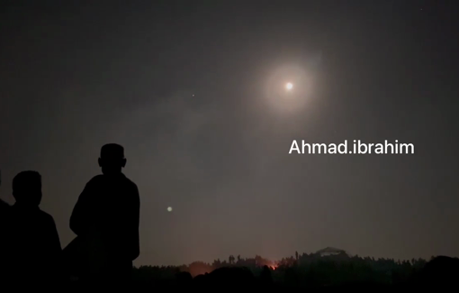 Thumbnail preview image for the video titled: Drone hovers above aid seekers and drops a grenade