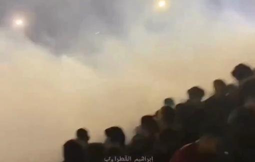 Thumbnail preview image for the video titled: Gas canisters, smoke, and live gunfire unleashed on aid seekers at the Netzarim GHF site