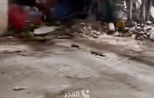 Thumbnail preview image for the video titled: Massive destruction was caused to the infrastructure of Jenin by Israeli occupation