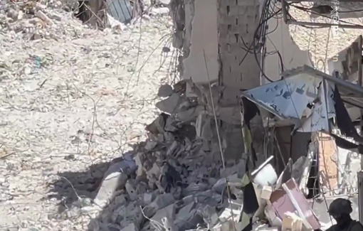 Thumbnail preview image for the video titled: Residents of Tulkarm camp are gathering at the camp’s entrance, trying to reach their homes that are under threat of demolition
