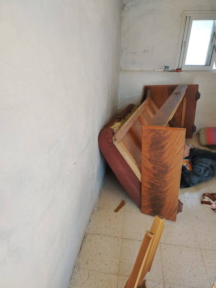 Thumbnail preview image for the video titled: In Sh'ib Al-Butum, dozen of settlers invaded homes, injuring residents and confronting activists
