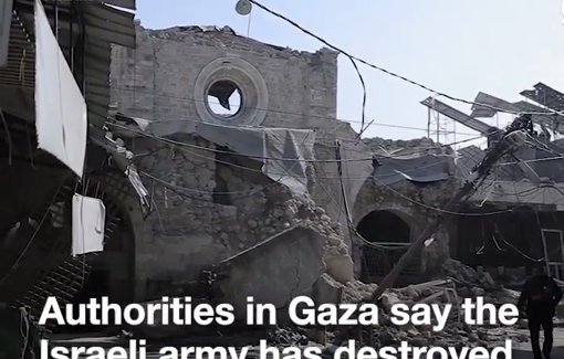 Thumbnail preview image for the video titled: forIDF have reportedly destroyed more than 200 of the 325 registered archeological and ancient sites