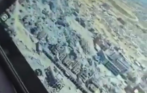 Thumbnail preview image for the video titled: IDF squad cheers blowing up more buildings in Rafah