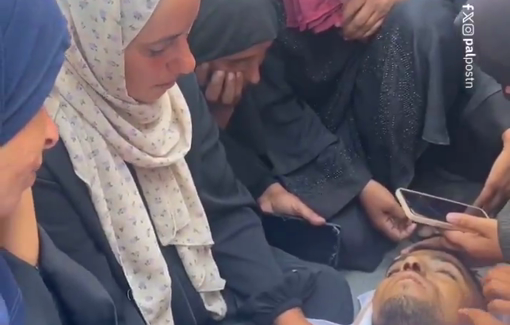 Thumbnail preview image for the video titled: Families mourn their breadwinners among 25 killed while seeking aid at GHF site