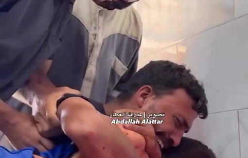 Thumbnail preview image for the video titled: Aid seekers shot at GHF site right after Witkoff's visit