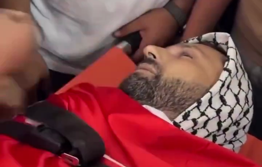 Thumbnail preview image for the video titled: Palestinians bid farewell to Khamis Ayad, killed by smoke in settler arson attack