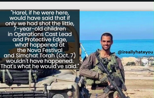 Thumbnail preview image for the video titled: Oct.7 wouldn't have happened if we killed the in Operation Cast Lead