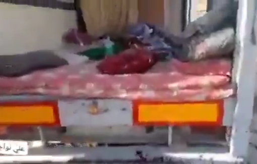 Thumbnail preview image for the video titled: Israeli settler militias attacked the Palestinian Khader al-Nawajaa while he was sleeping in his residence in Susiya