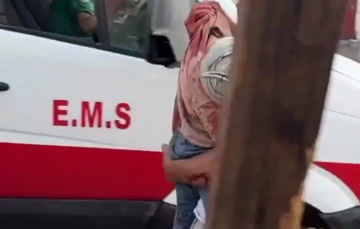 Thumbnail preview image for the video titled: At least 12 Palestinians, including children, killed in Israeli bombing of Amr ibn Al-Aas school