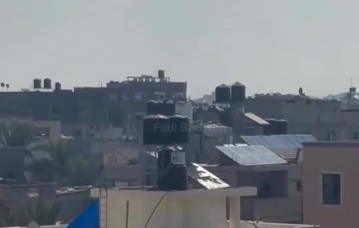 Thumbnail preview image for the video titled: Israeli airstrike destroys a home in Deir Al Balah