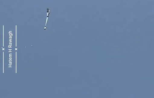 Thumbnail preview image for the video titled: Faulty airdrop damages a building