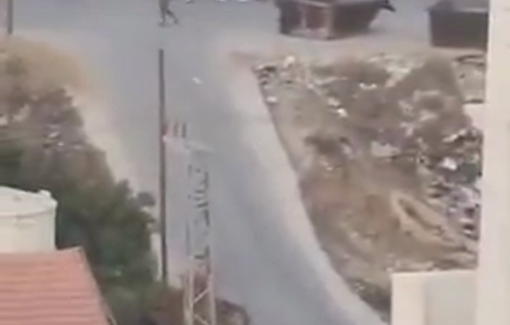 Thumbnail preview image for the video titled: Israeli soldiers conducted raids in the al-Fawwar RC detaining dozens of Palestinian youths